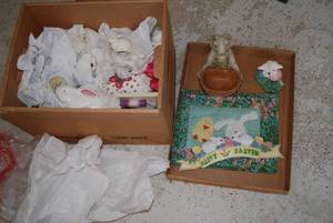 Lot of spring and Easter decor...