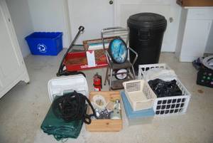 Lot of garage goodies including a t...