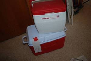 2 coolers...