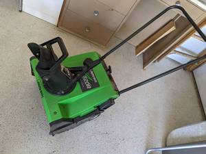 Lawn boy 3 hp snow blower...