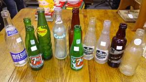 Vintage Misc. Soda bottles (11)