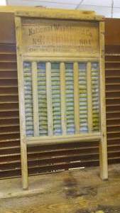 Vintage Washboard, National Washboard Co. Brass