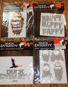 Duck Dynasty Decal Stickers (4)