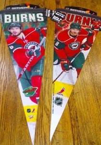 NHL Pennants (2) MN Wild Brent Burns