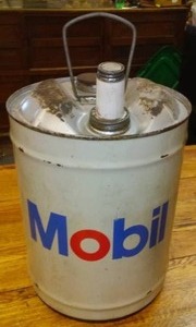 Mobil Mobiland 210 Oil Can