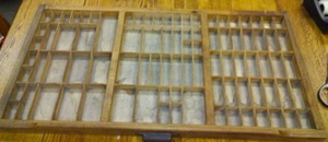 Vintage Hamilton Printer Tray
