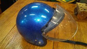 Vintage Blue Helmet