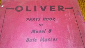 Oliver Manual Model 8 Bale Master