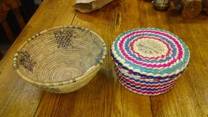 Hand Woven Nigerian Basket and more.