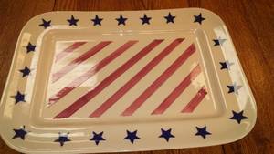 Hartstone Stoneware Americana Platter