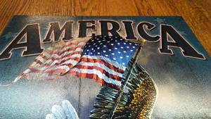 Let Freedom Reign Metal Sign