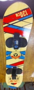 Vintage Wood Snow Board � Snow Ryder, Air Head