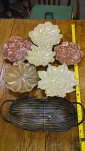 Metal Dcor, Wall Flowers, Boat Bowl