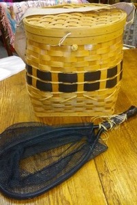 Trout Basket and Net