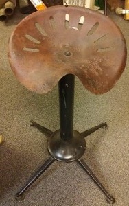 Mounted Tractor Seat Stool