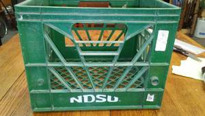 Plastic NDSU Crate