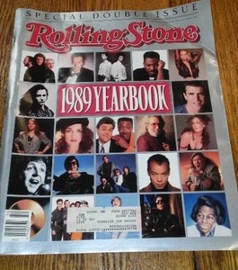 Rolling Stone Magazine 1989 Yearbook,
