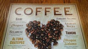 Coffee Metal Sign