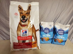 3 Bags of Dog Food