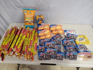 Assorted Snacks and Slim Jims