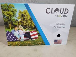 New Cloud Inflatable Air Lounger with Carry Bag