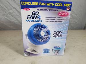 New Go Fan Cool Mist