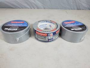 3 New Rolls of Duct Tape