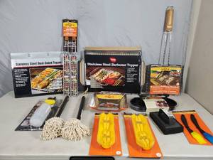 Large Assortment of New BBQ Grilling Items