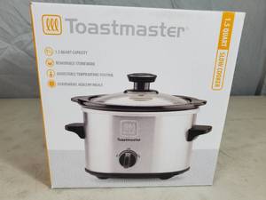New Toastmaster 1.5 Quart Slow Cooker