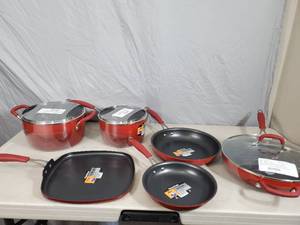 New 9 Piece Moms Cook Pot and Pan Set