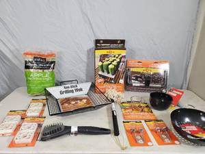 Large Assortment of New BBQ Grilling Items