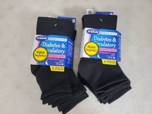 8 New Pair of Dr Scholl Diabetes and Circulatory Socks