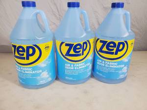 3 New Gallons of ZEP Air and Fabric Odor Eliminator