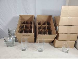 New Anchor Hocking Matching Rio Glassware and Presence Bowls