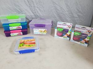 13 New Sistema Containers with Latching Lids
