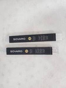 2 New Sets of Sovaro Reusable Straws with Cleaning Brushes