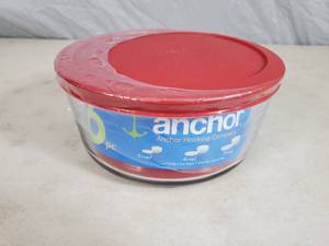 New Anchor Hocking 6 Piece Glass Food Storage Set