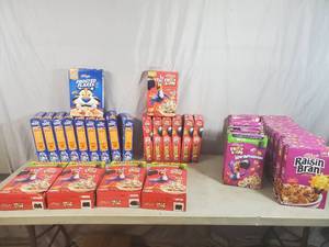 Large Lot of Cereal