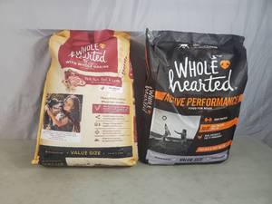 2 Bags Whole Hearted Dog Food