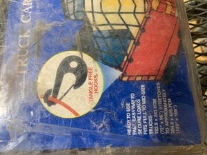 Truck cargo net