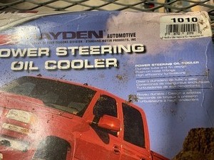 Power Steering oil cooler