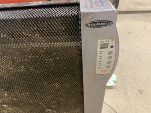 heater works but needs cleaning