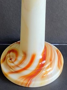 lot 23 image: Houze Akro Agate Swirl Table Lamp