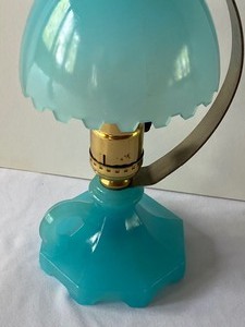 lot 107 image: Vintage Houze Nite Lamp in Baby Blue