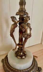 lot 144 image: Vintage Chicago Mosaic Table Lamp