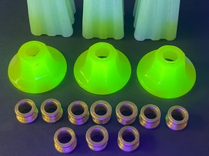 lot 168 image: Houze Glass Lamp Spacers
