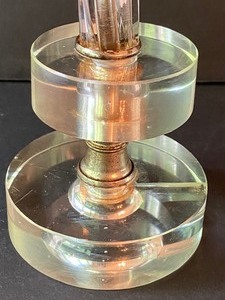 lot 197 image: Vintage Decorative Crystal Table Lamp