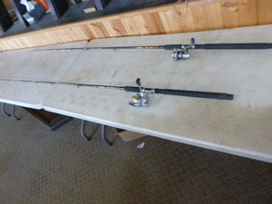 lot 35 image: 2 Fishing Rods and Reels