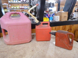 lot 39 image: 3 Gas Cans