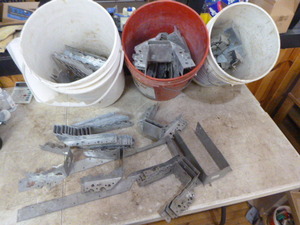 lot 41 image: 3 Buckets of Joist Hangers
